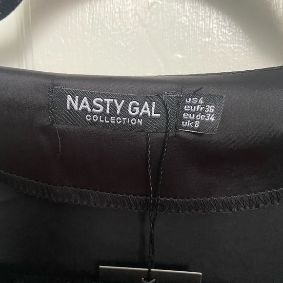 Nasty Gal Satin Mini Dress - Small, Size 4 - Picture 5 of 5